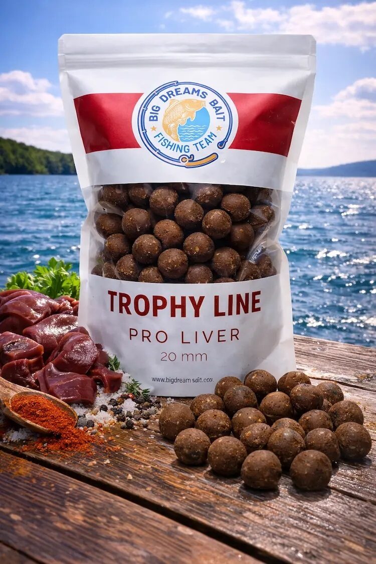 Trophy Line Pro-Liver Boilies 20mm 1kg