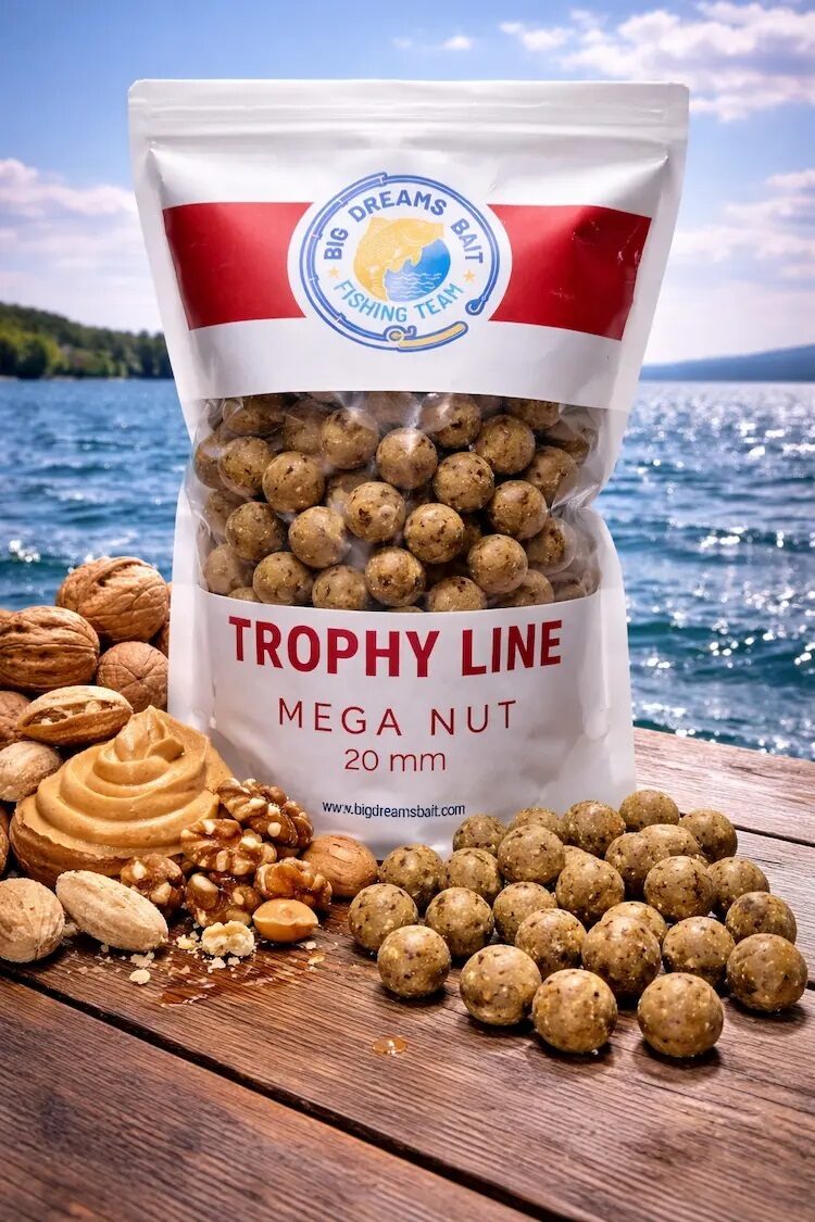 Trophy Line Mega Nut Boilies 20mm 1kg