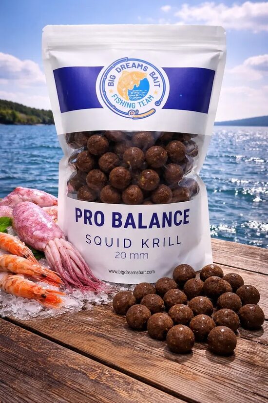 Pro-Balance Squid Krill Boilies 20mm 1kg