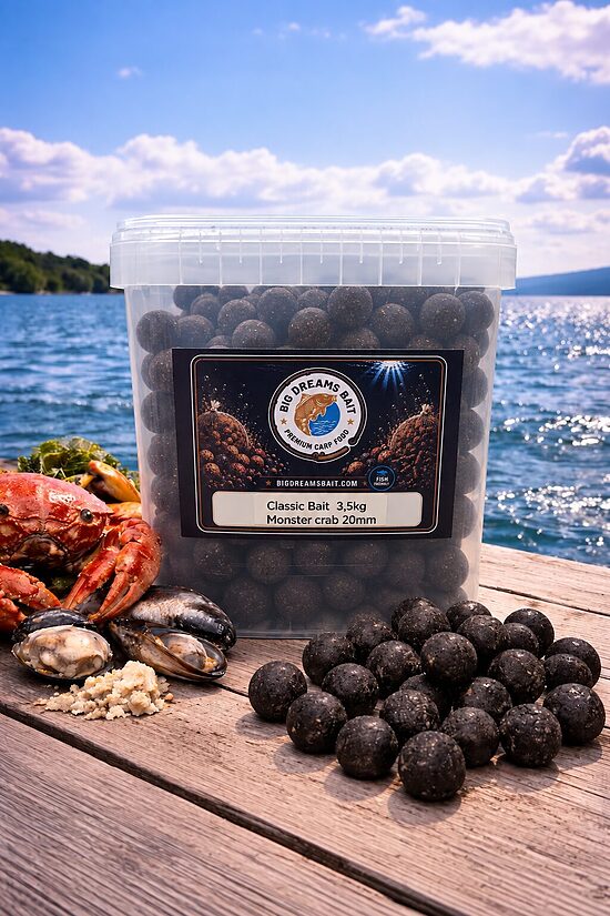 Classic Monster Crab Boilies 20mm 3.5kg