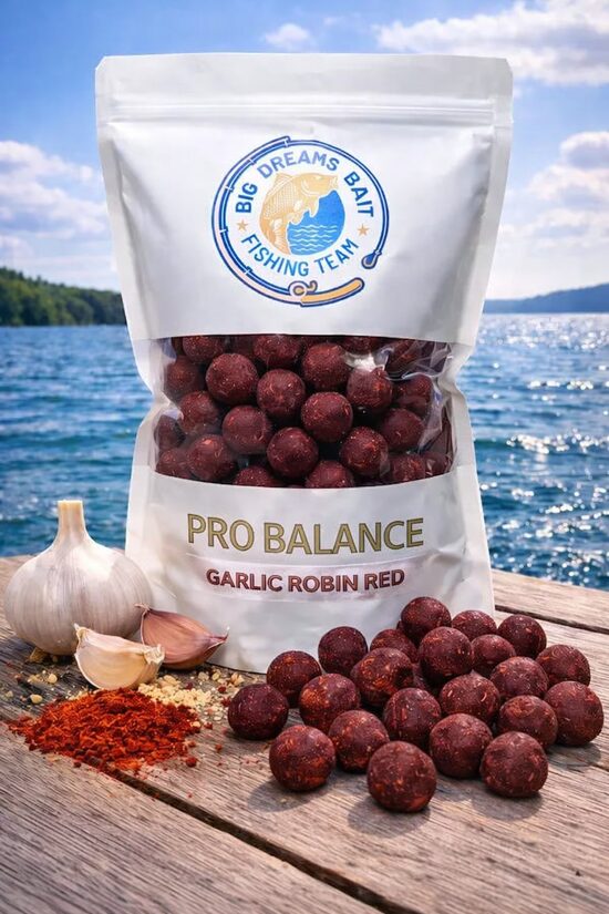 Pro-Balance Garlic Robin Red Boilies 20mm 1kg