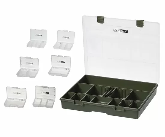 Tackle Box Set Carp Pro Large Tackle Box + 6 Boxes