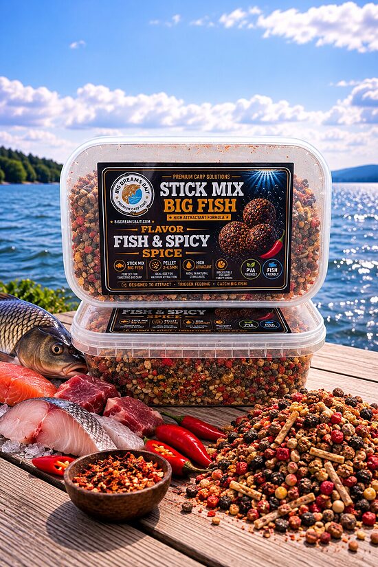 Stick Mix Big Fish Fish & Spicy 500g