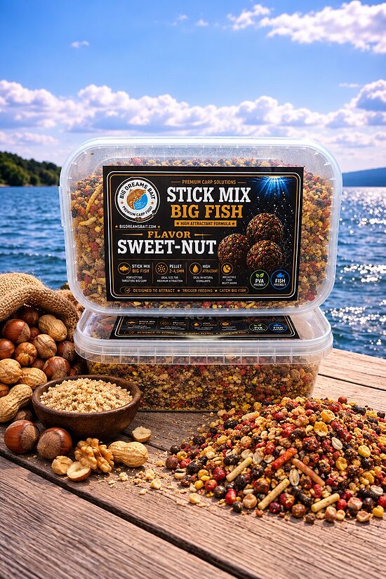 Stick Mix Big Fish Sweet-Nut 500g