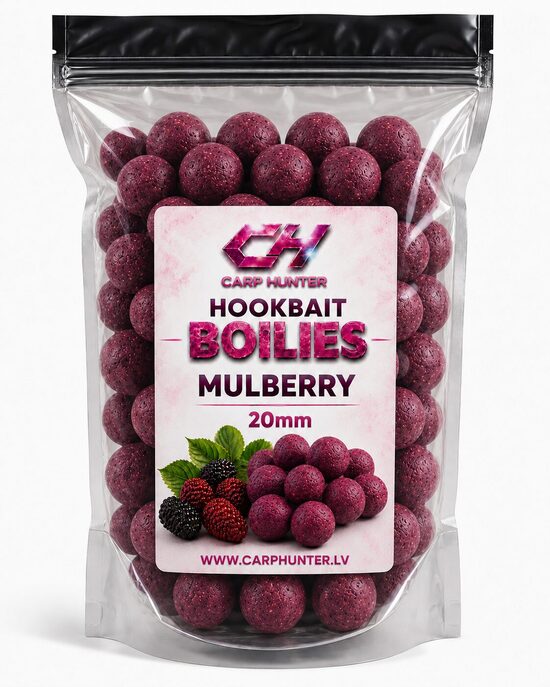 Āķa ēsmas boilas Mulberry 20 mm – 1 kg